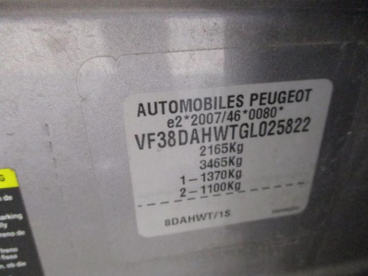 Photo 15 VIN: VF38DAHWTGL025822 - PEUGEOT 508 4P 