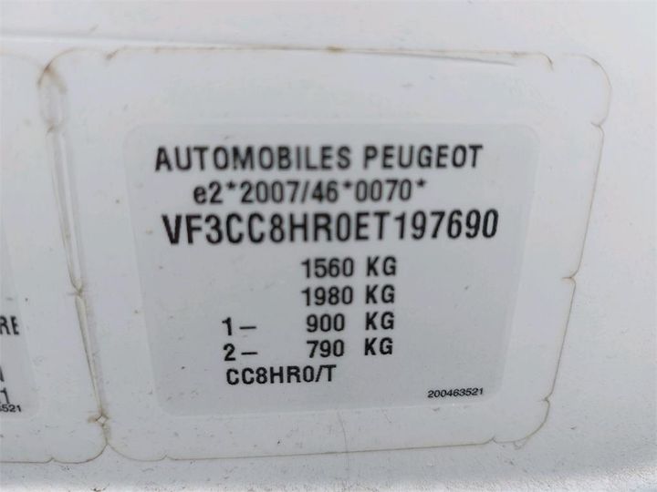 Photo 8 VIN: VF3CC8HR0ET197690 - PEUGEOT 208 AFFAIRE 