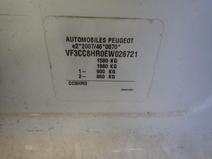 Photo 6 VIN: VF3CC8HR0EW026721 - PEUGEOT 208 5P AFFAIRE (2 SEATS) 