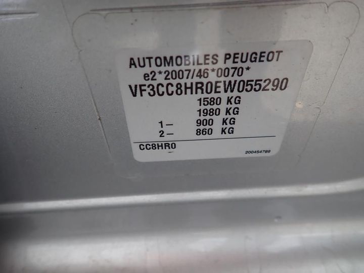 Photo 13 VIN: VF3CC8HR0EW055290 - PEUGEOT 208 5P 