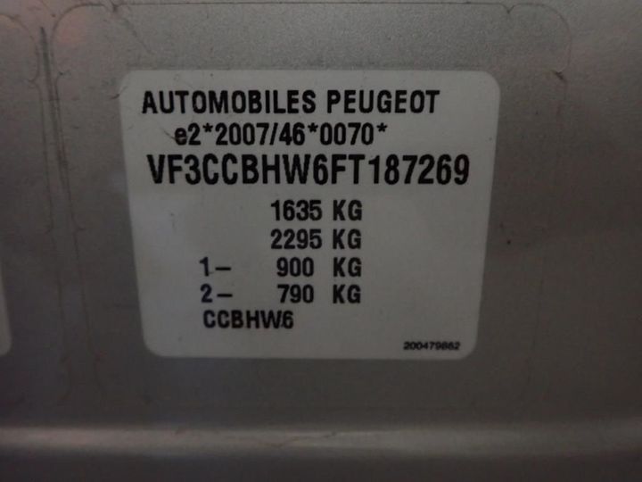 Photo 11 VIN: VF3CCBHW6FT187269 - PEUGEOT 208 AFFAIRE 