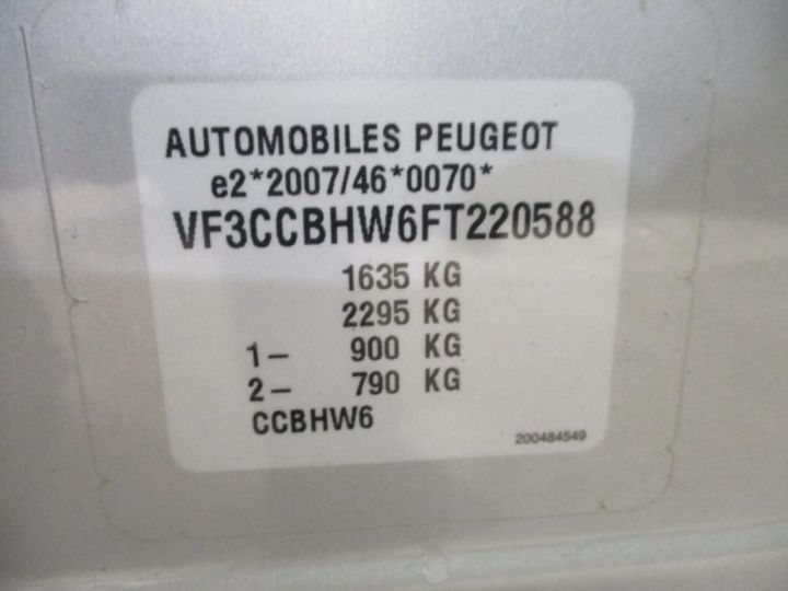 Photo 13 VIN: VF3CCBHW6FT220588 - PEUGEOT 208 5P AFFAIRE (2 SEATS) 