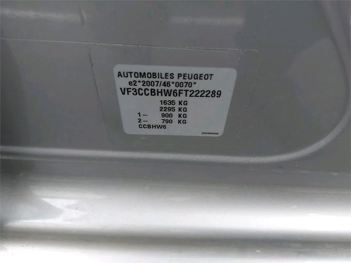 Photo 8 VIN: VF3CCBHW6FT222289 - PEUGEOT 208 