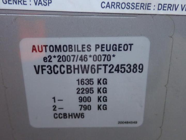 Photo 12 VIN: VF3CCBHW6FT245389 - PEUGEOT 208 5P AFFAIRE (2 SEATS) 