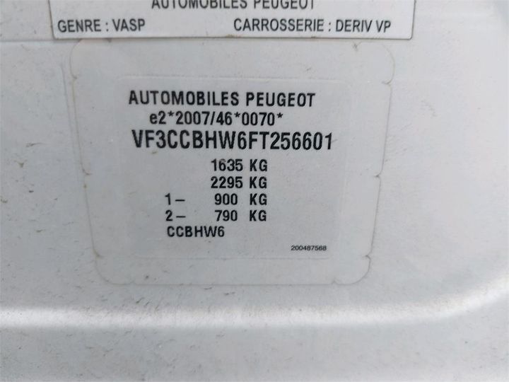 Photo 8 VIN: VF3CCBHW6FT256601 - PEUGEOT 208 AFFAIRE 