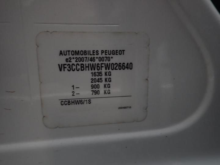 Photo 12 VIN: VF3CCBHW6FW026640 - PEUGEOT 208 5P 