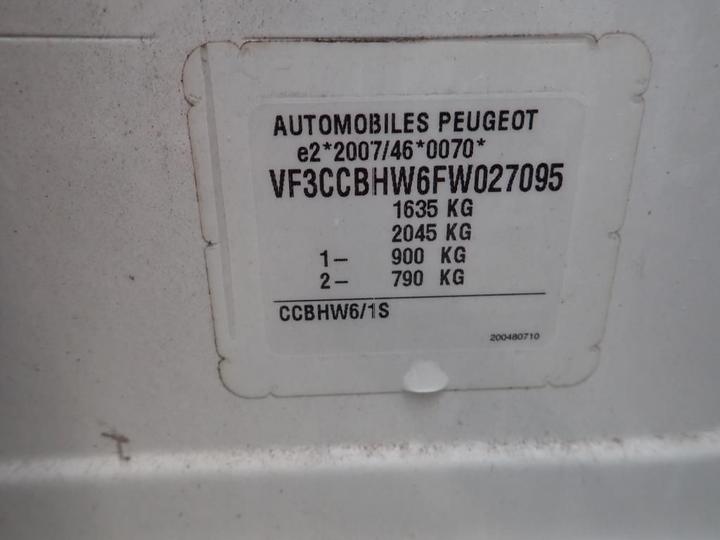 Photo 12 VIN: VF3CCBHW6FW027095 - PEUGEOT 208 5P 