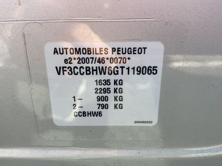 Photo 8 VIN: VF3CCBHW6GT119065 - PEUGEOT 208 