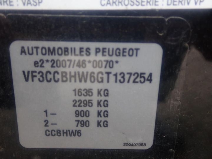 Photo 13 VIN: VF3CCBHW6GT137254 - PEUGEOT 208 5P AFFAIRE (2 SEATS) 