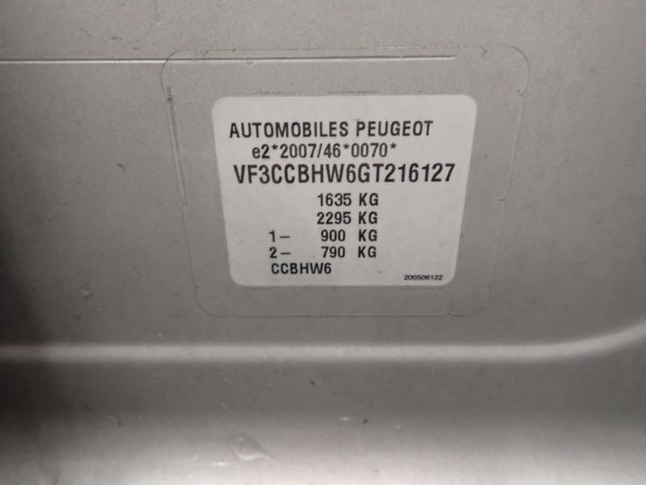 Photo 11 VIN: VF3CCBHW6GT216127 - PEUGEOT 208 