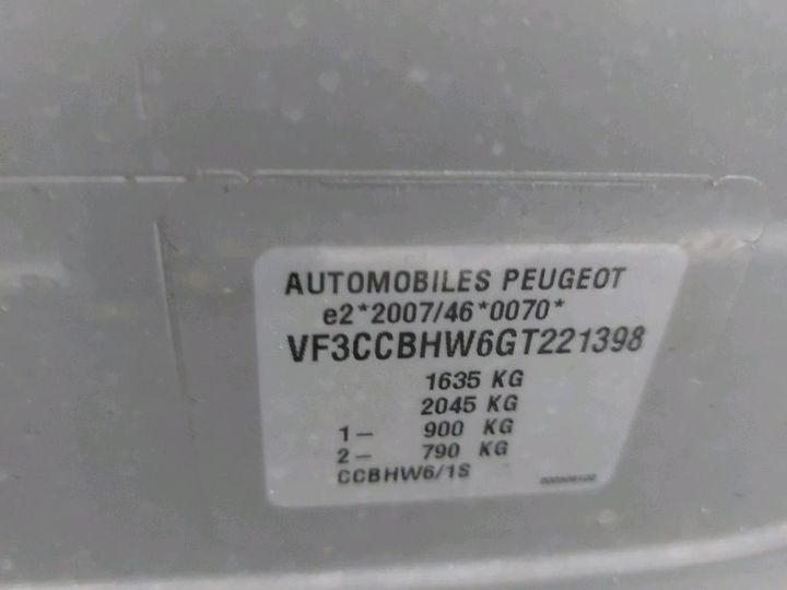 Photo 8 VIN: VF3CCBHW6GT221398 - PEUGEOT 208 