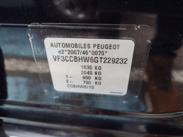 Photo 8 VIN: VF3CCBHW6GT229232 - PEUGEOT 208 