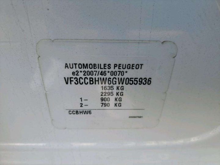 Photo 7 VIN: VF3CCBHW6GW055936 - PEUGEOT 208 