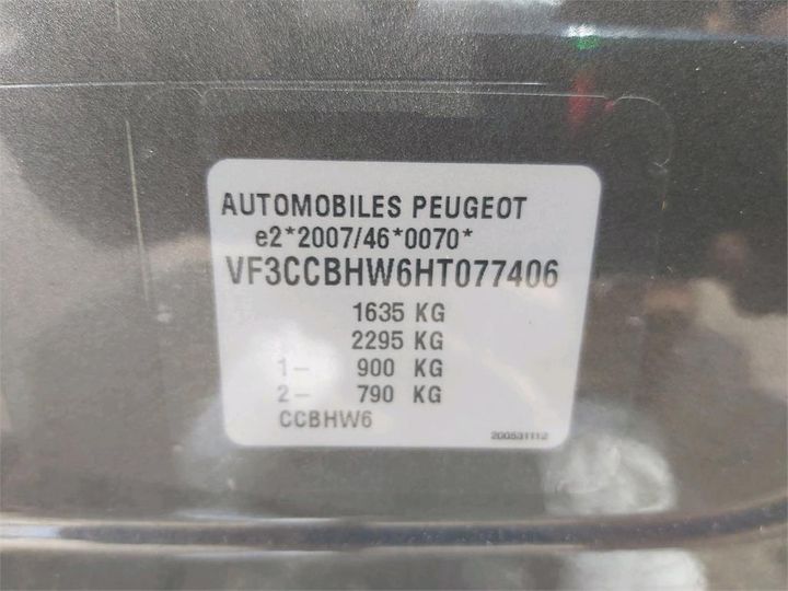 Photo 4 VIN: VF3CCBHW6HT077406 - PEUGEOT 208 