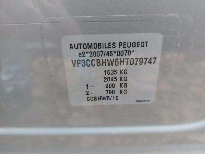 Photo 8 VIN: VF3CCBHW6HT079747 - PEUGEOT 208 