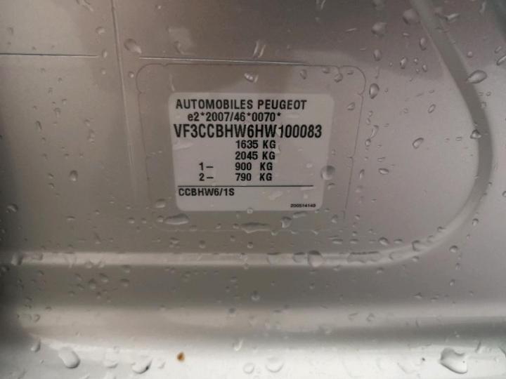 Photo 6 VIN: VF3CCBHW6HW100083 - PEUGEOT 208 