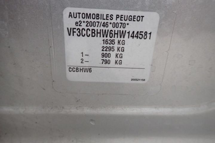 Photo 8 VIN: VF3CCBHW6HW144581 - PEUGEOT 208 