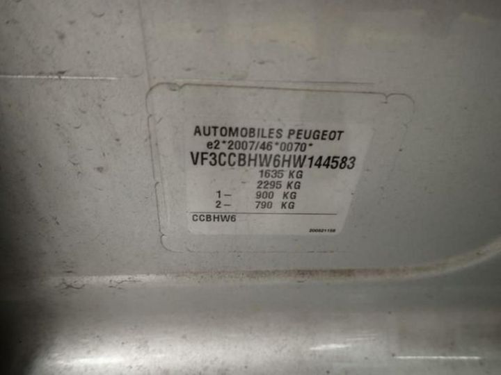 Photo 12 VIN: VF3CCBHW6HW144583 - PEUGEOT 208 