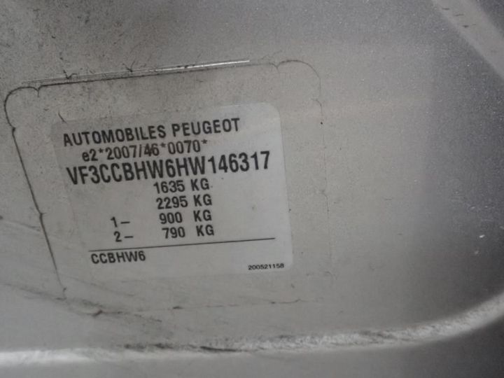 Photo 12 VIN: VF3CCBHW6HW146317 - PEUGEOT 208 