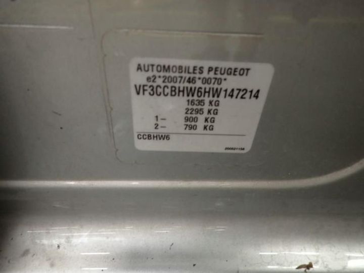 Photo 13 VIN: VF3CCBHW6HW147214 - PEUGEOT 208 