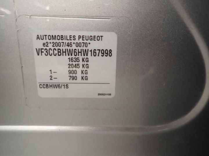 Photo 12 VIN: VF3CCBHW6HW167998 - PEUGEOT 208 