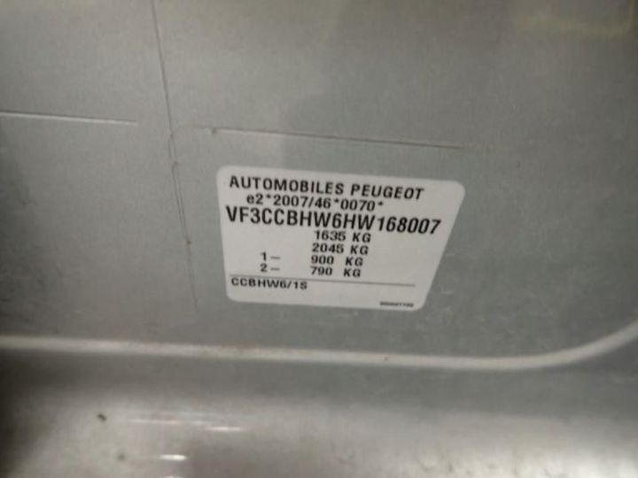 Photo 13 VIN: VF3CCBHW6HW168007 - PEUGEOT 208 