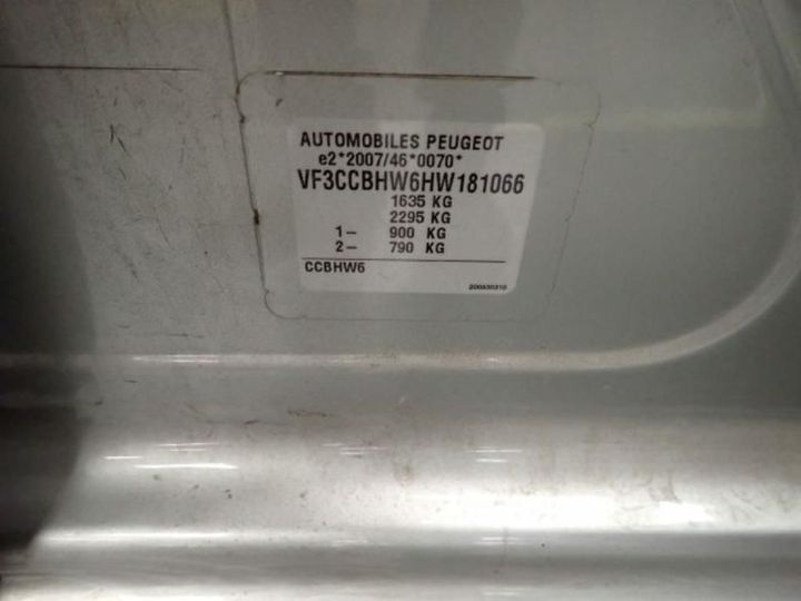 Photo 11 VIN: VF3CCBHW6HW181066 - PEUGEOT 208 