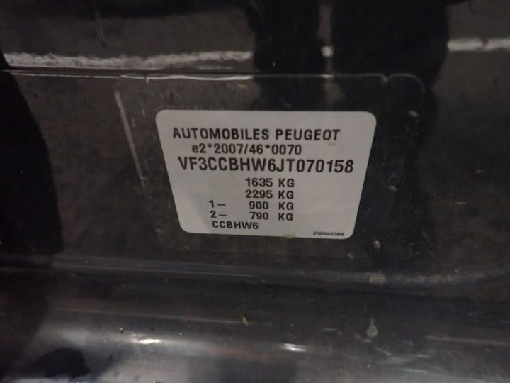 Photo 10 VIN: VF3CCBHW6JT070158 - PEUGEOT 208 5P 