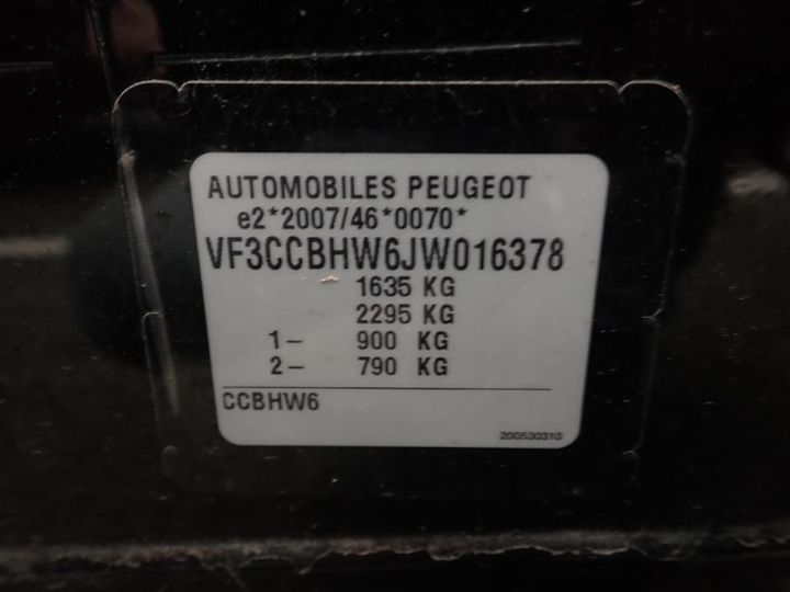 Photo 6 VIN: VF3CCBHW6JW016378 - PEUGEOT 208 AFFAIRE 