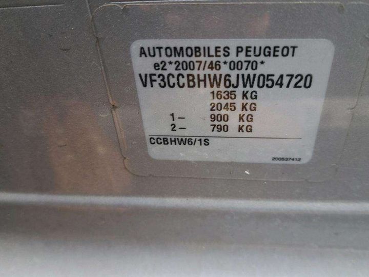 Photo 7 VIN: VF3CCBHW6JW054720 - PEUGEOT 208 