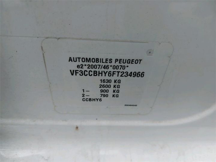 Photo 8 VIN: VF3CCBHY6FT234966 - PEUGEOT 208 