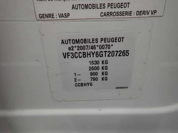 Photo 11 VIN: VF3CCBHY6GT207265 - PEUGEOT 208 5P AFFAIRE (2 SEATS) 