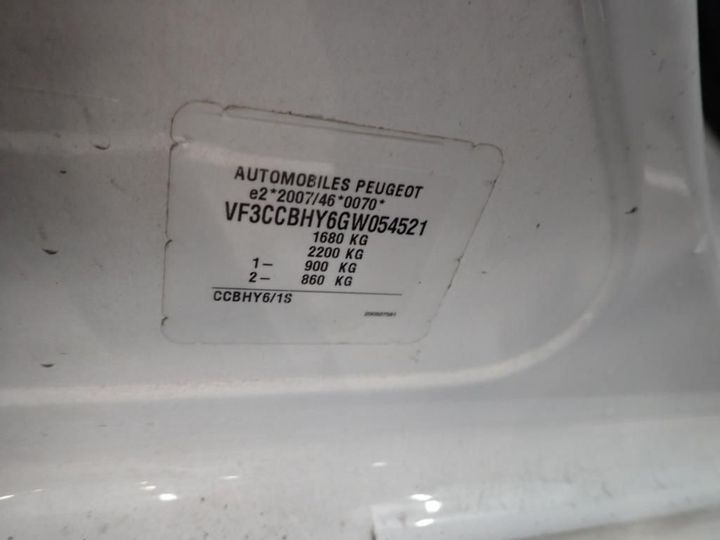 Photo 12 VIN: VF3CCBHY6GW054521 - PEUGEOT 208 5P 