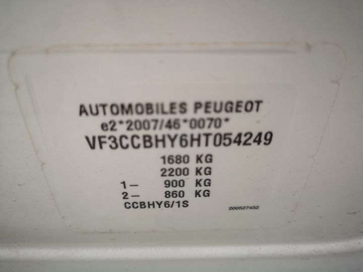 Photo 8 VIN: VF3CCBHY6HT054249 - PEUGEOT 208 