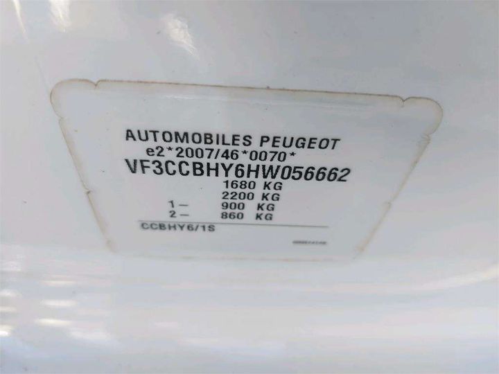 Photo 8 VIN: VF3CCBHY6HW056662 - PEUGEOT 208 