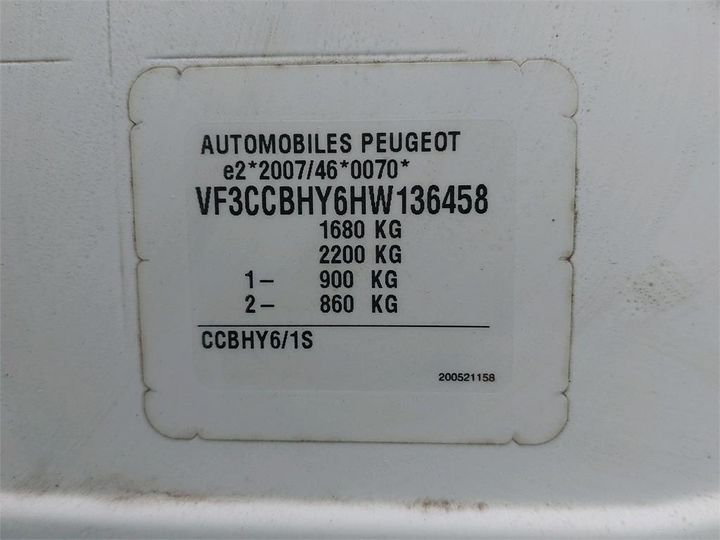 Photo 8 VIN: VF3CCBHY6HW136458 - PEUGEOT 208 