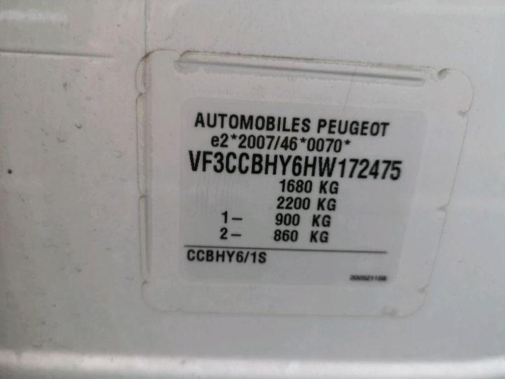 Photo 8 VIN: VF3CCBHY6HW172475 - PEUGEOT 208 