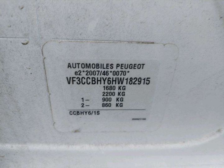 Photo 8 VIN: VF3CCBHY6HW182915 - PEUGEOT 208 