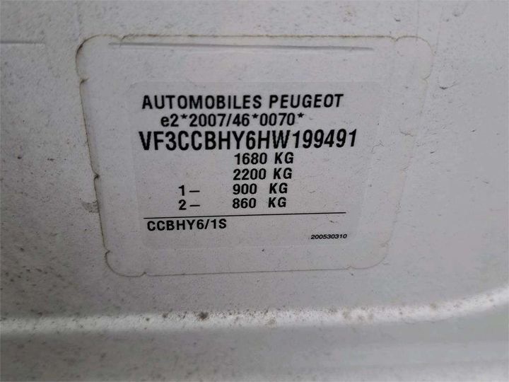 Photo 8 VIN: VF3CCBHY6HW199491 - PEUGEOT 208 