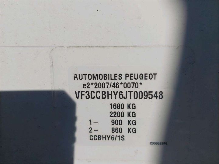 Photo 8 VIN: VF3CCBHY6JT009548 - PEUGEOT 208 