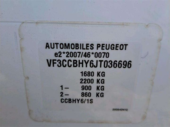 Photo 8 VIN: VF3CCBHY6JT036696 - PEUGEOT 208 