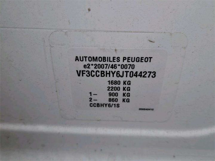 Photo 8 VIN: VF3CCBHY6JT044273 - PEUGEOT 208 