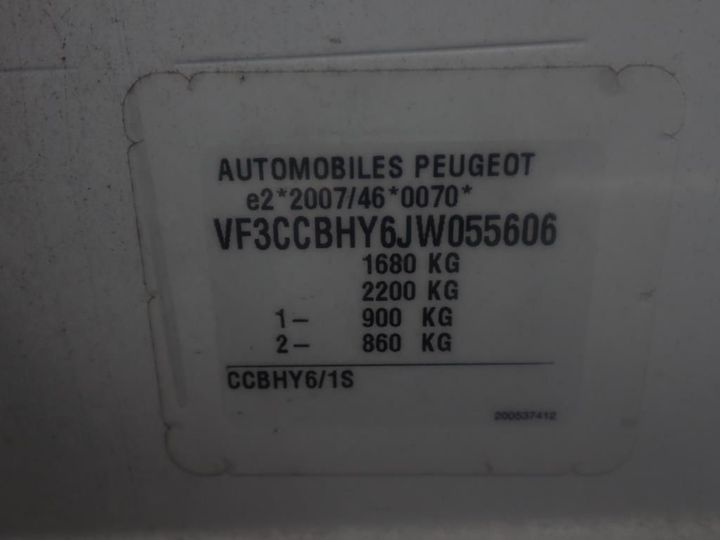 Photo 7 VIN: VF3CCBHY6JW055606 - PEUGEOT 208 