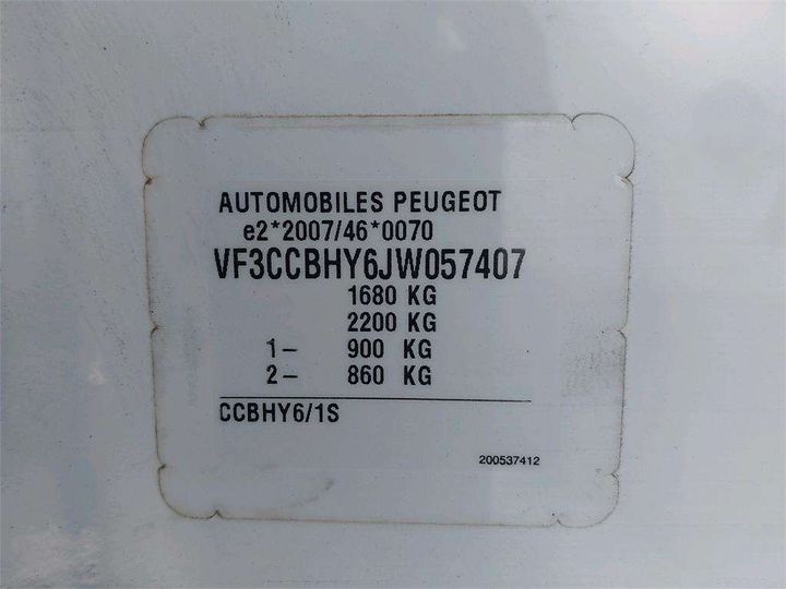 Photo 4 VIN: VF3CCBHY6JW057407 - PEUGEOT 208 