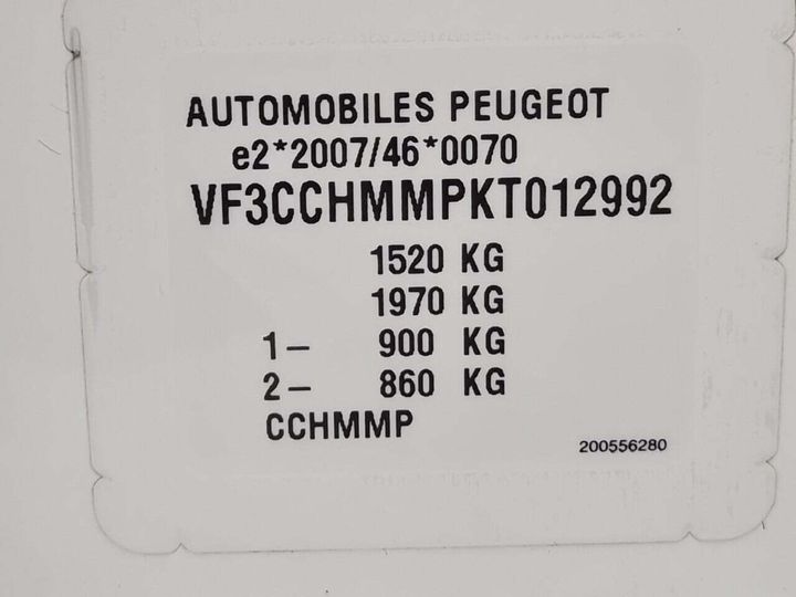 Photo 18 VIN: VF3CCHMMPKT012992 - PEUGEOT 208 