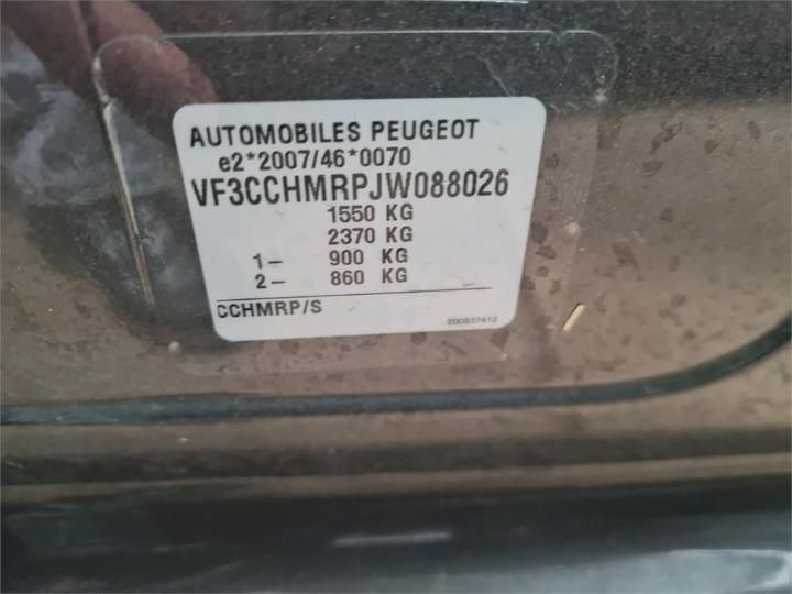 Photo 5 VIN: VF3CCHMRPJW088026 - PEUGEOT 208 HATCHBACK 