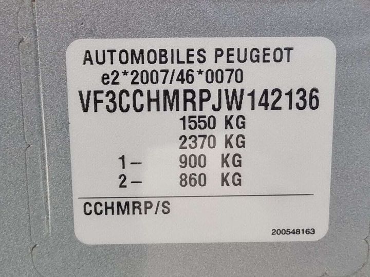 Photo 21 VIN: VF3CCHMRPJW142136 - PEUGEOT 208 