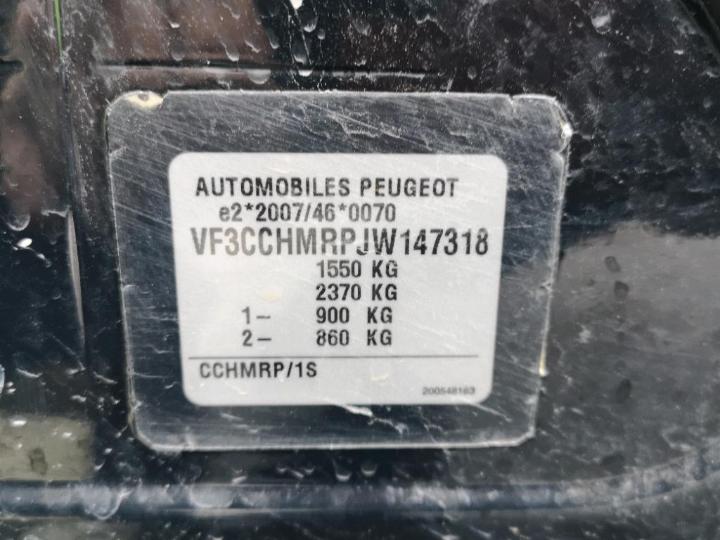 Photo 12 VIN: VF3CCHMRPJW147318 - PEUGEOT 208 