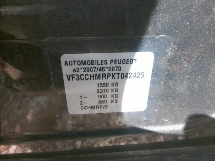 Photo 11 VIN: VF3CCHMRPKT042425 - PEUGEOT 208 