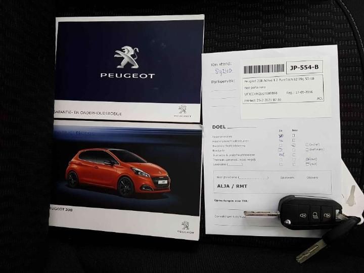 Photo 16 VIN: VF3CCHMZ6GT089890 - PEUGEOT 208 